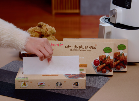 Giấy thấm dầu thực phẩm dạng rút - Công Ty TNHH Thương Mại Asia Paper